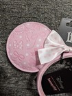 Loungefly Disney Minnie Mouse Debossed Bows Polka Dot Pink Ears