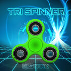 Green Hand Spinner Tri Fidget Focus Desk Toy Edc Adhd Autism Kids Adult - 5 Pcs