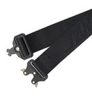 Santa Cruz Skateboards Shackle Strip Web Belt   Nwt Tactical Solid Black Rare     