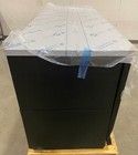 Hoshizaki Bb80-g 80    3 Glass Door Back Bar Refrigerator Black