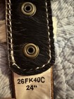 Boy   s Challenger Western Belt  Faux Animal Hide  Size 24