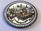 Jerusalem  Israel Souvenir Plate 8 1 2  D