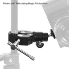 Photo Studio Heavy Duty Super C Clamp Plier  Stud Adapter 360   Swivel Ball Head