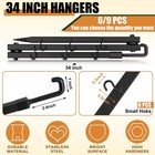 3 6 9 Pcs Tree Stand Bow Hanger 23 34inch Bow Holder Hunting Accessories With   