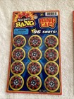 Super Bang Ring Caps For Cap Guns  2 Packages  2x96   192 Total Shots  24 Rings 