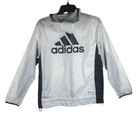 Adidas Windbreaker Jacket Women s Small Wind rdy White   Black Full-zip Hooded