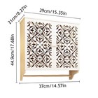 Wall-mounted Medicine Cabinet Bathroom Storage Shelf Organizer Cupboard Shelf Us