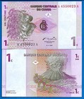 Congo D r  1 5 10 20 50 Centimes 1997 Uncirculated Banknote Set   2