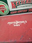Vintage Proto Metal Red Tool Box Toolbox Flying Lady 9989 - 21  X 9  X 11 
