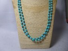 Multi Strand  Turquoise And Shell Heishi Bead Native American Southwern Necklace