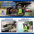 1813 Psi 1 45 Gpm High-pressure Electric Power Cleaner Car Washer Machine Green