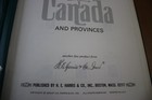 Canada Harris Stamp Album  Stamps From 1859-1981  Mounted  Very Good Condition