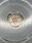 1862 3cs Pr64 Cac Ngc Three Cent Silver Proof