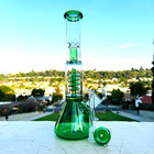 13  Glass Heavy Bongs Bong Hookah Water Pipe Heavy Beaker With 14mm Bowl