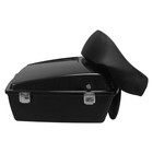 Chopped Trunk Backrest 2 Up Mount Rack For Harley Street Glide 1997-2008