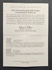 2014 W Uncirculated Baseball Hall Of Fame  5 Gold Coin W box   Coa