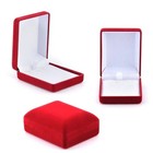 Velvet Necklace Box Pendant Box Jewelry Organizer Gift Packaging Box Jewelry Sto