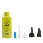 2pcs 65ml Solvent Alcohol Dispenser Bottles With Needle Leak-proof Anti-static