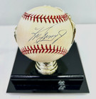 Ken Griffey Jr  Coa Autograph American League Rawlings Signed Baseball With Case