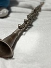 Antique Vintage Metal Silver Plated Clarinet  Rare Old Usa 50s 60s