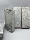 4 Rustic Distressed Farmhouse Galvanized Metal Wall Vase Planters Basket Decor