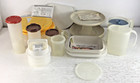 Vintage Lot 16 Tupperware Containers Lids Accessories 56 Pcs Salesman Samples