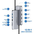 Wavlink Usb C Hub Hdmi To Usb C Docking Station Triple Display 4k Hdmi Vga 89wpd