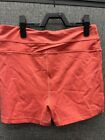 Woolly Women s 95  Merino Wool Yoga Shorts  Large  Rose Pink