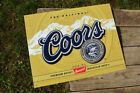 Coors Banquet Beer Bottle Label Tin Metal Sign - Golden  Colorado - Light Lager