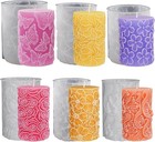 Flower Petal Cylinder Candle Mold - Resin Casting Silicone Molds For Home Dec   