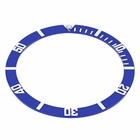Bezel Insert For Seiko Diver Automatic Mens Watch Skx007 Skx009 Blue Flat