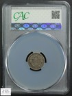 1861 Seated Liberty Silver Half Dime H10c Cacg Vf 30 Cac