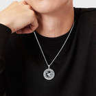 Men s Necklaces 925 Sterling Silver Viking animal Pendant Viking animal Jewelry