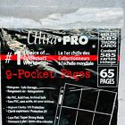 Ultra Pro 9-pocket Pages Holds 585 Cards 65 Page Pack New Sealed