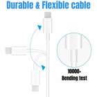 20x Bulk Lot Pd Fast Charger Cord Usb-c To Iphone Cable For Apple 12 11 Pro Max