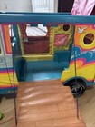 Vintage 1973 Barbie Beach Bus Nice With Accessories  7805 In Box Mattel