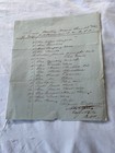 Monterrey Mexico 1847 Us Army Supply Receipt  Various Supplies Wagons Recieved