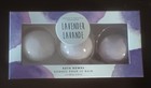 3 Large Lavender Fizzies Bath Bombs Ball     3 X 100g 3 53 Oz  Each     New In Box