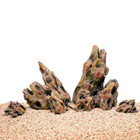 Ohko Dragon Stone Aquascape Rocks  4 Pcs  Molded Resin Aquarium D  cor Rocks