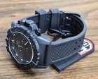Luminox 45mm Navy Seal Chronograph Men s Black Out Rubber Watch Xs 3581 sis