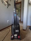Hoover Fh50135 Upright Corded Carpet Cleaner 120v Red gray clear