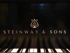 Steinway   Sons Grand Piano Gold Sticker Decal 250x55mm 0 07mm 9 6in Set Of 2