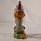 Vintage Cartoon Road Runner Coin Bank Ceramic Piggy Bank Collectible Desk Decor