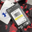 Under Armour Boys Youth Size Medium Fleece Big Logo Printed Red Camo Hoodie Nwt