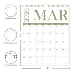 2026 Calendar - 12 Monthly Wall 11  X 14  12-month Wall  Bigletter