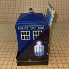 Doctor Who Tardis Cookie Jar Lights   Sounds Needs Batteries   