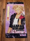 Hannah Montana Beach Bath Towel World Tour Spotlight Sparkle Vintage Disney