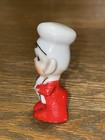Vintage Christmas Elf Pixie Gnome Cook Chef Figurine Napco Japan Tm