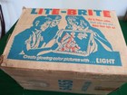 Vintage Light Brite - 1977 - Hasbro - 146 Blanks - 14 Precoded Sheets -  Works
