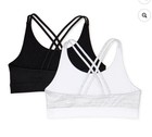 Athletic Works Girls  Sports Bras  2 Pack  Size Xs Nwt